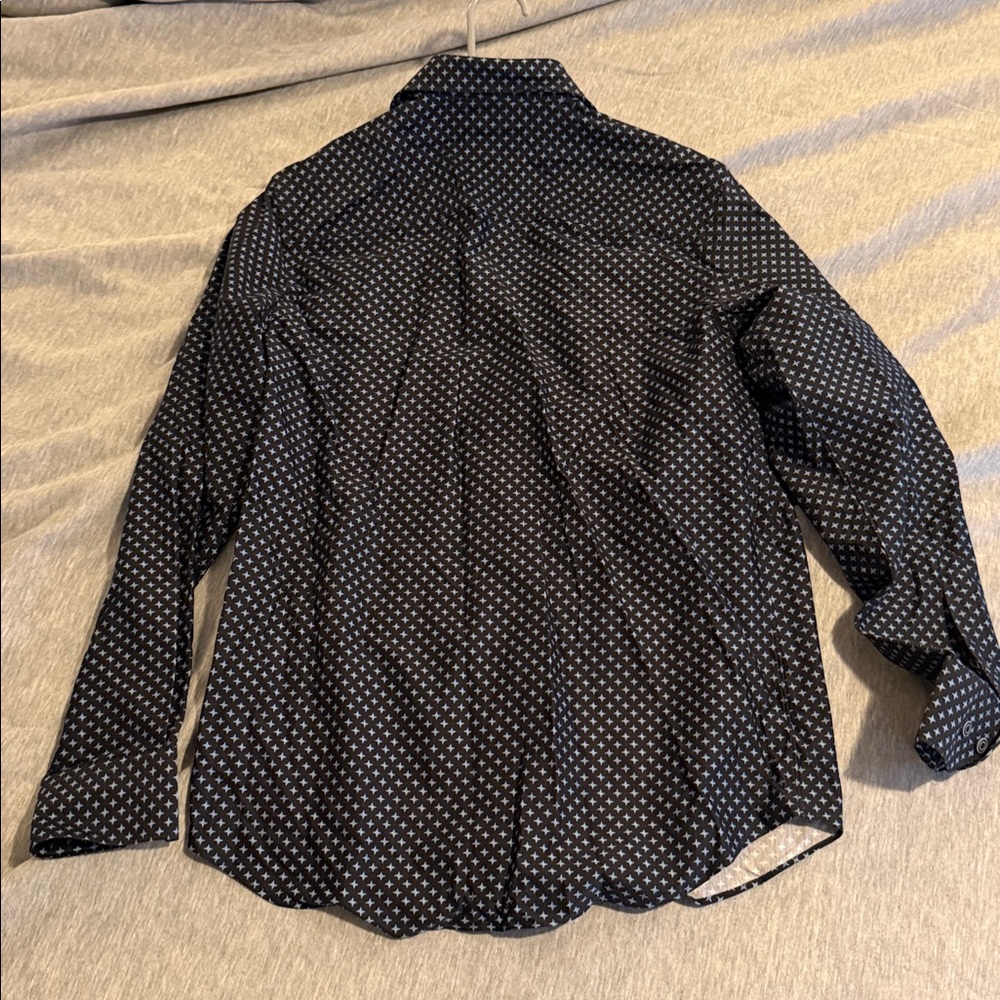 Bugatchi Navy Button Down. - image 3